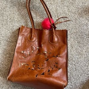 Patricia Nash tooled tote